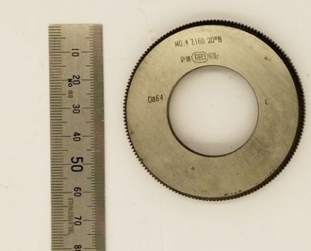 М0,4 Z160 20° Р18  долбяк дисковый прямозубый оптом 