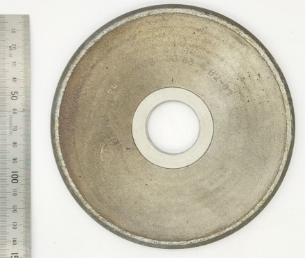 Круг эльборовый для заточки твердого сплава дисковый плоский 150х6х3х32  80/63 оптом 